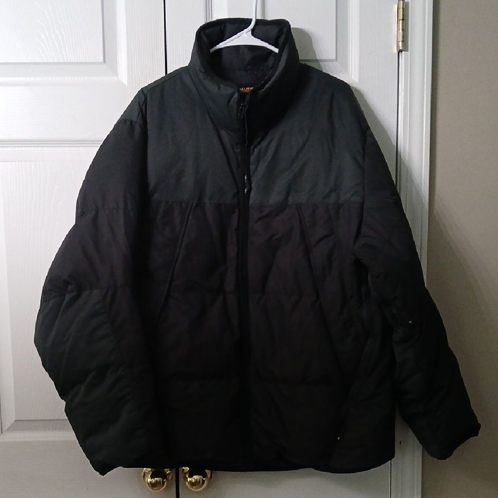 Nautica Competition black thick down jacket Sz XL EUC